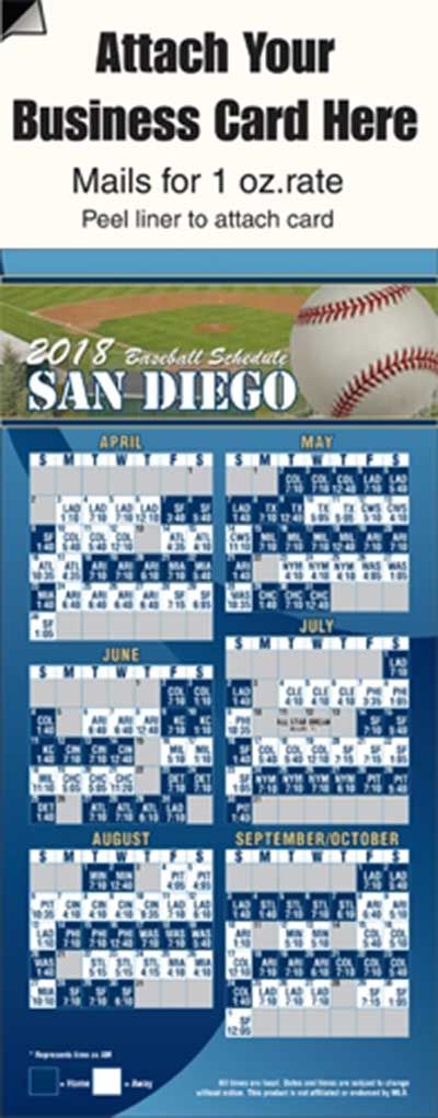 San Diego Padres Schedule